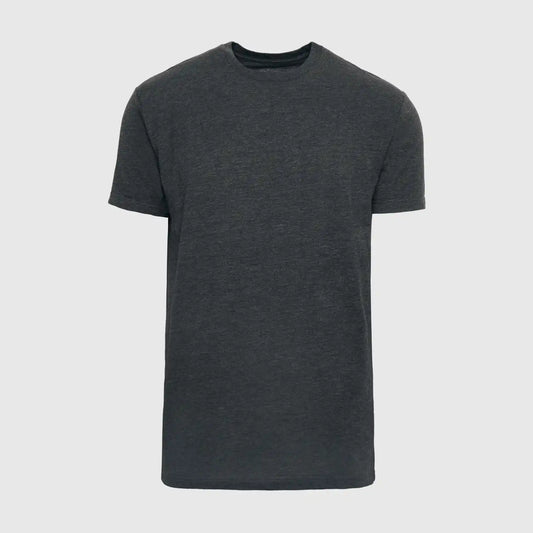 Charcoal Heather Gray Classic Crew Neck