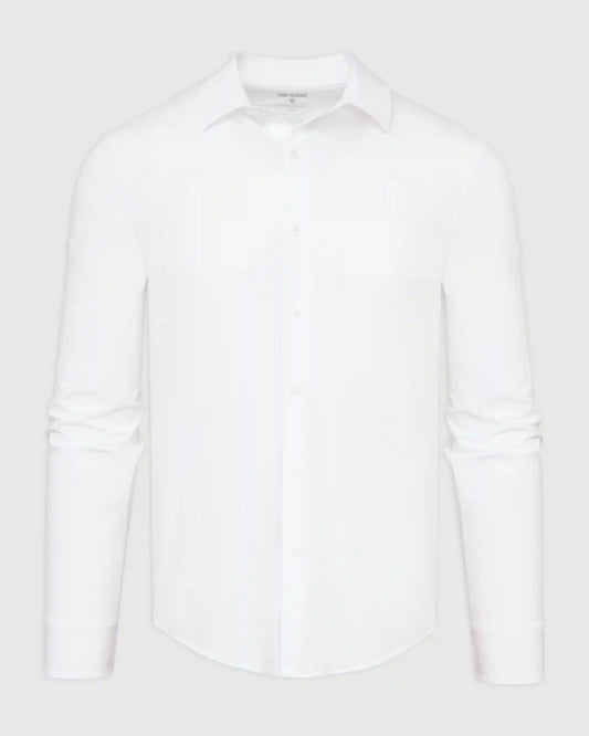White Lightweight Dress Shirt