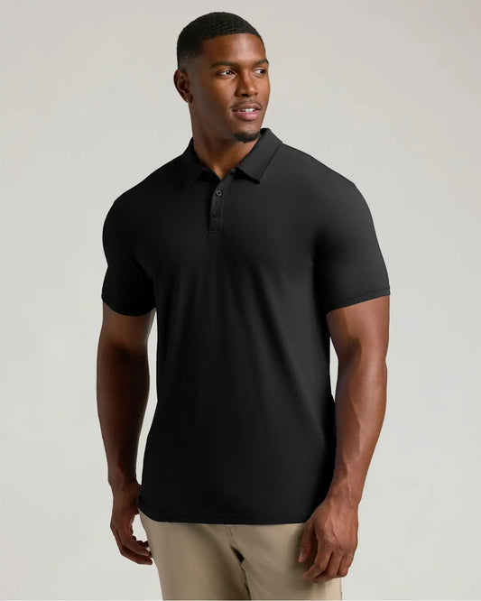 Black & White Tall Classic Polo 6-Pack